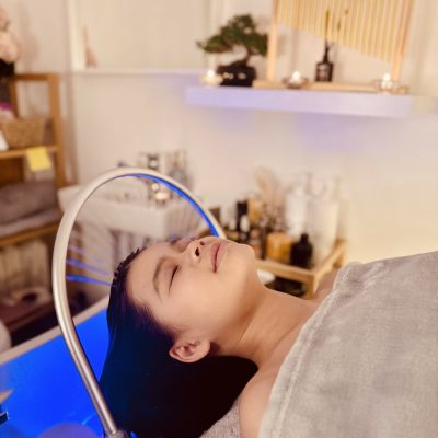 Vietnamesische Kopfmassage